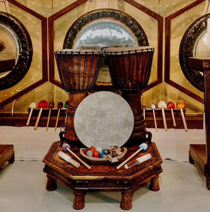 Soundbath Center Drums